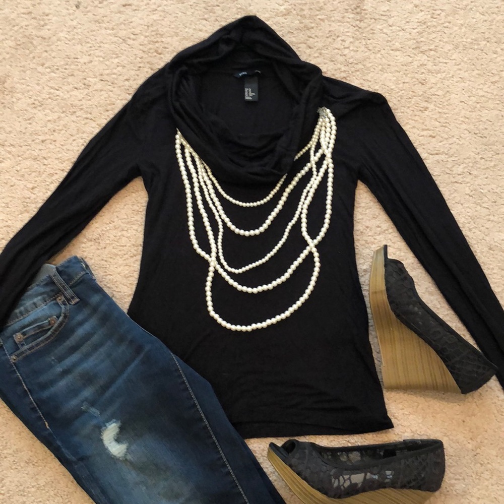 H&M Cowl Neck Top - Picture 1 of 5